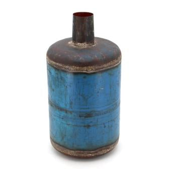 The Home Flower Vase Iron Bottle Shape-4469