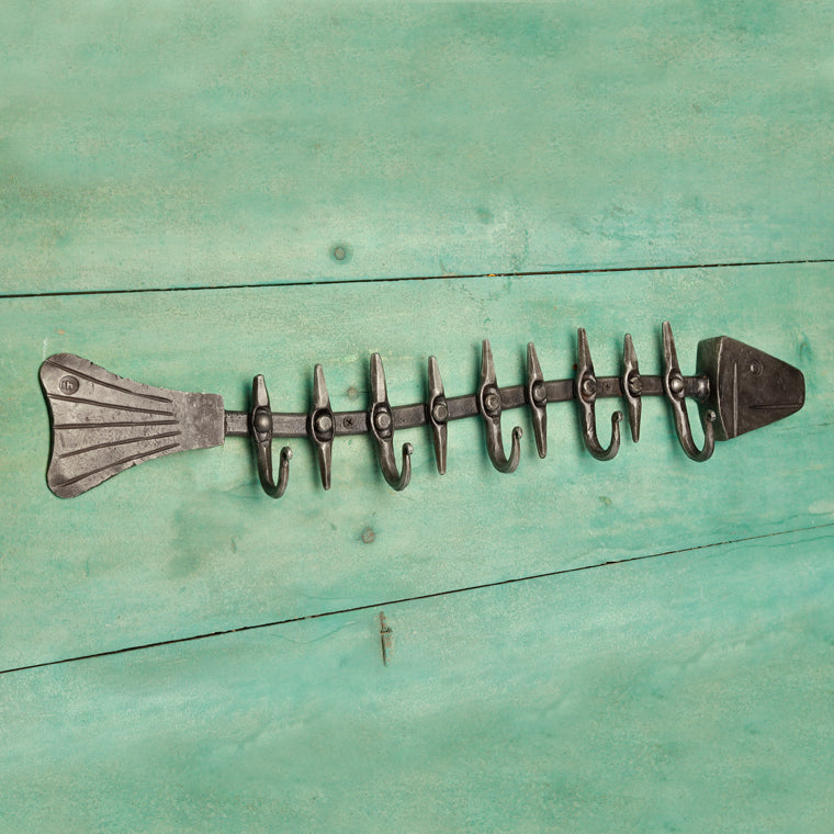 The home Hand Forged Iron Hardware Iron New Fish Hanger HC-880 – image 4
