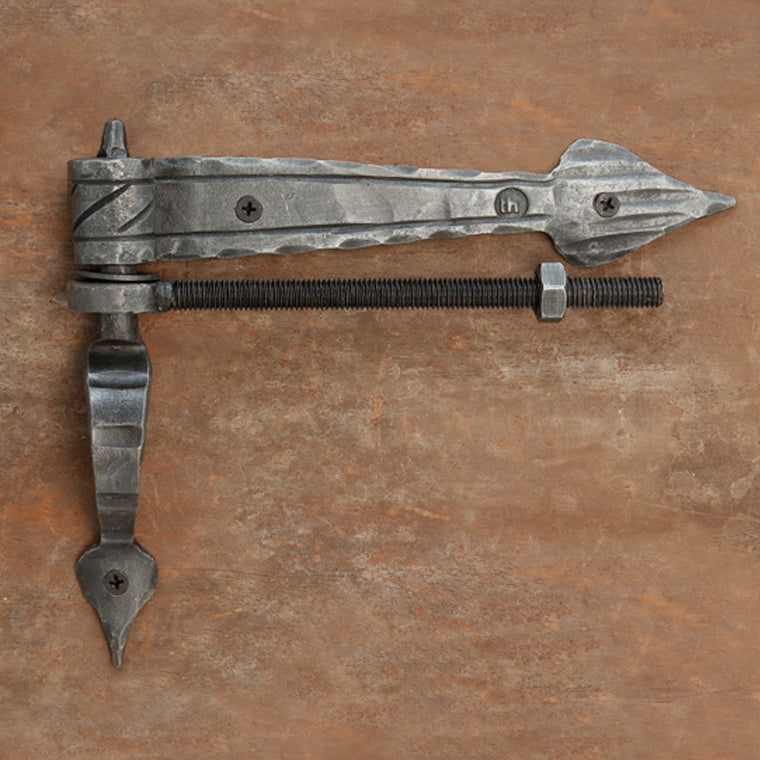 The Home Hand Forged Iron Hardware Iron Door Hinge Small MS-80