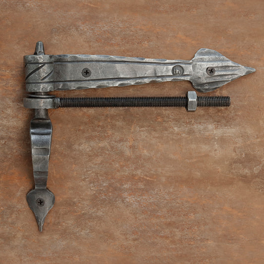 The Home Hand Forged Iron Hardware Iron Door Hinge Small MS-80
