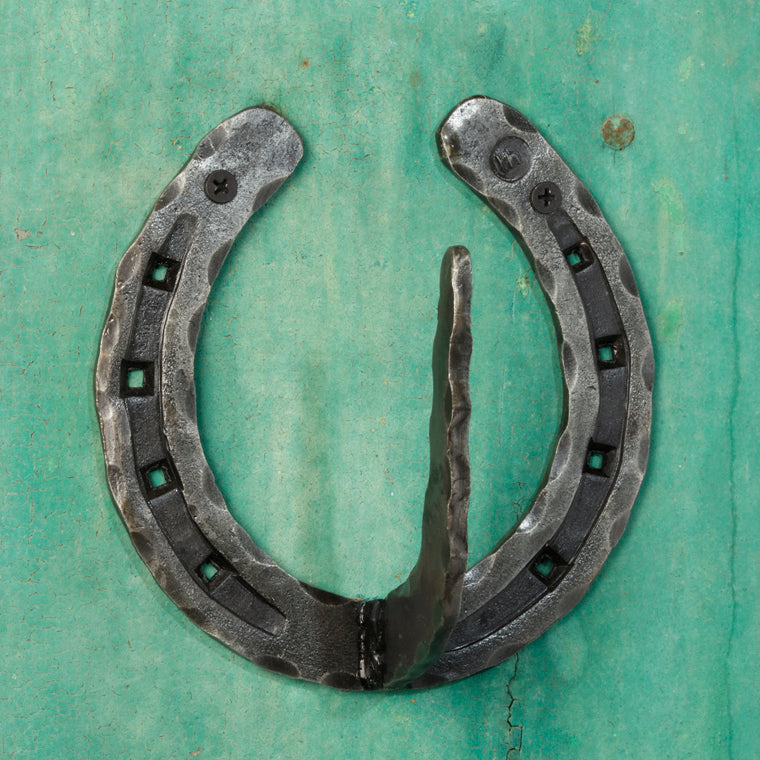 The Home Hand Forged Iron Hardware Iron Hook Horse Shoe HC-376 – image 4