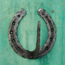 Load image into Gallery viewer, The Home Hand Forged Iron Hardware Iron Hook Horse Shoe HC-376
