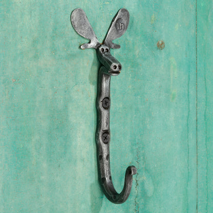 The Home Hand Forged Iron Hardware Iron Deer Hook Small HC-409 – image 4