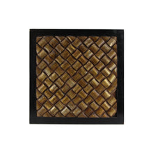 Load image into Gallery viewer, The Home Wall Square Panel 3D Bamboo Gold
