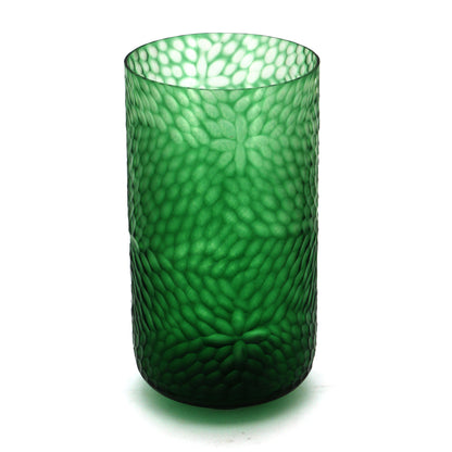 The Home Green Clear Flower Cut Vase – image 4