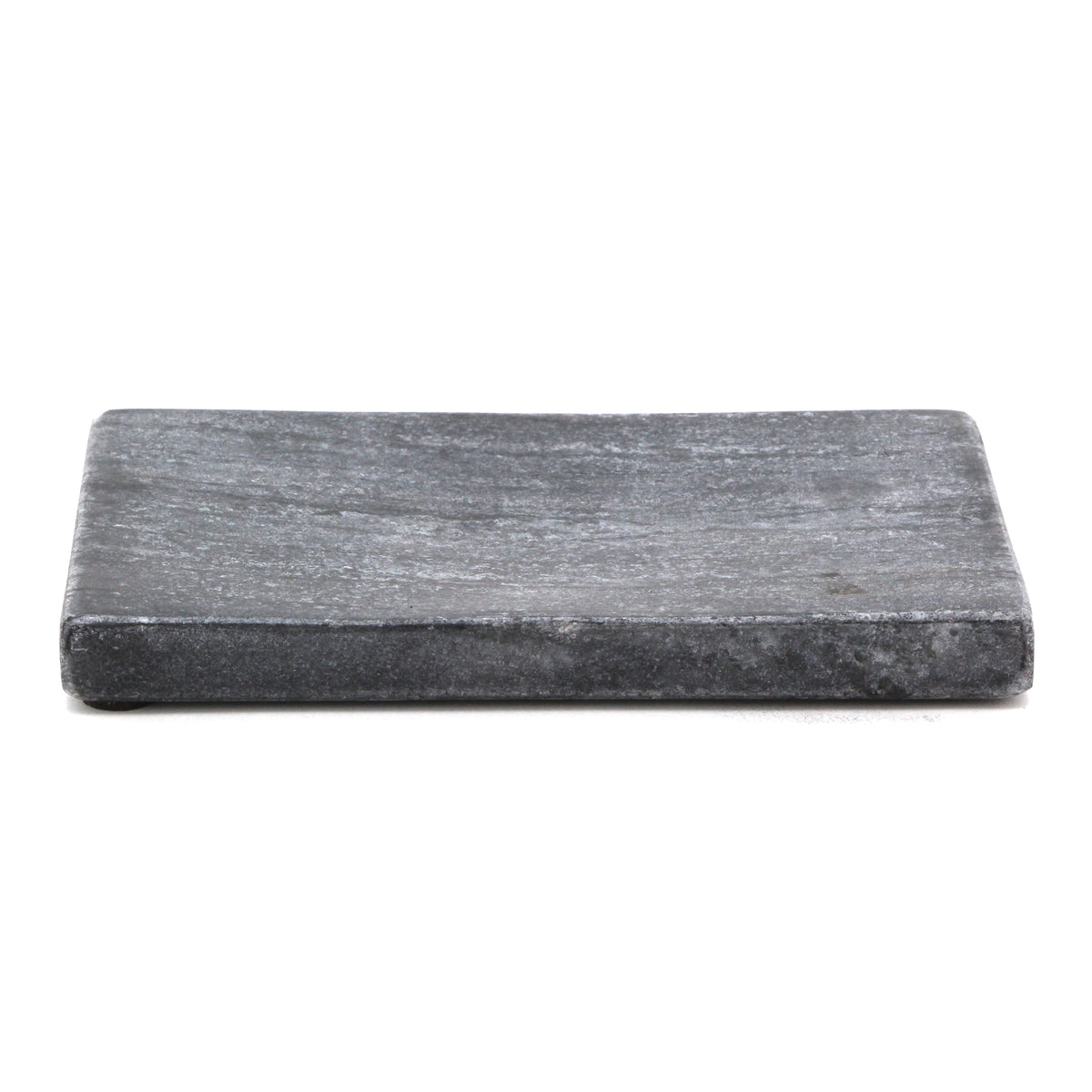 The Home B.Black Square Marble Soap Tray