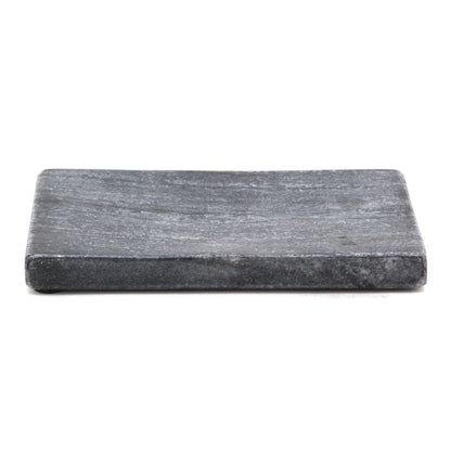 The Home B.Black Square Marble Soap Tray
