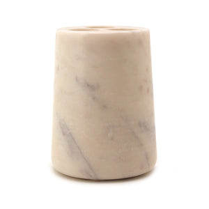 The Home B.White Marble Cone TBH Tumbler
