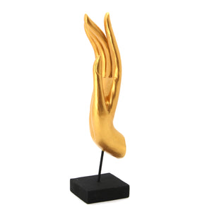 The Home Wooden Hand Gold