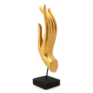 The Home Wooden Hand Gold