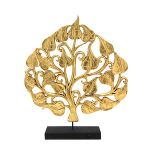 The Home Bodhi Gilded Wood Gold Large