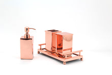 Load image into Gallery viewer, The Home Stainless Steel Bath Set of 4 PCS Copper Color
