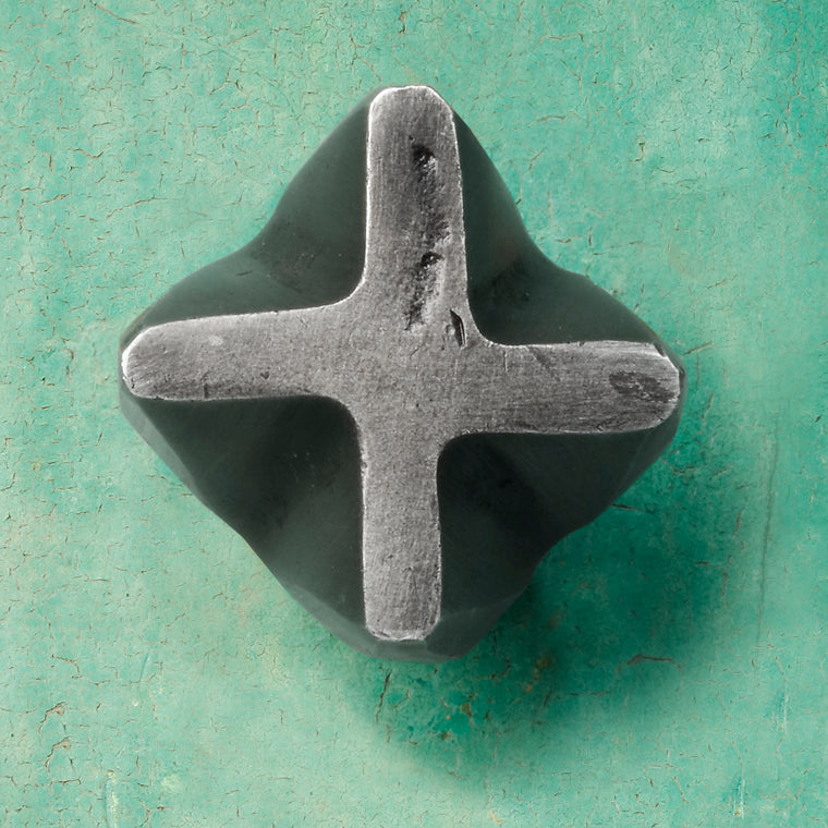 The Home Hand Forged Iron Hardware Iron Knob HC-1156-3.5x3.5x5.5CM