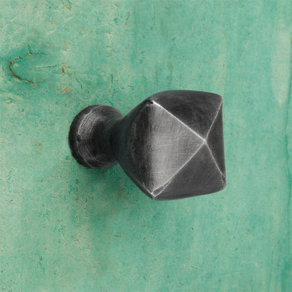The Home Hand Forged Iron Hardware Iron Knob HC-1158-2.5x2.5x5.5CM