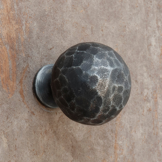 The Home Hand Forged Iron Hardware Iron Knob HC-1159-4x4x6CM