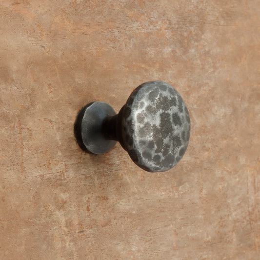 The Home Hand Forged Iron Hardware Iron Knob HC-1160-4x4x5CM