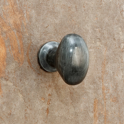The Home Hand Forged Iron Hardware Iron Knob HC-1162-4X2.5X4CM
