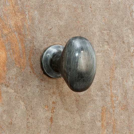 The Home Hand Forged Iron Hardware Iron Knob HC-1162-4X2.5X4CM