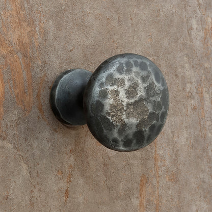 The Home Hand Forged Iron Hardware Iron Knob HC-1164-2.5X2.5X3CM
