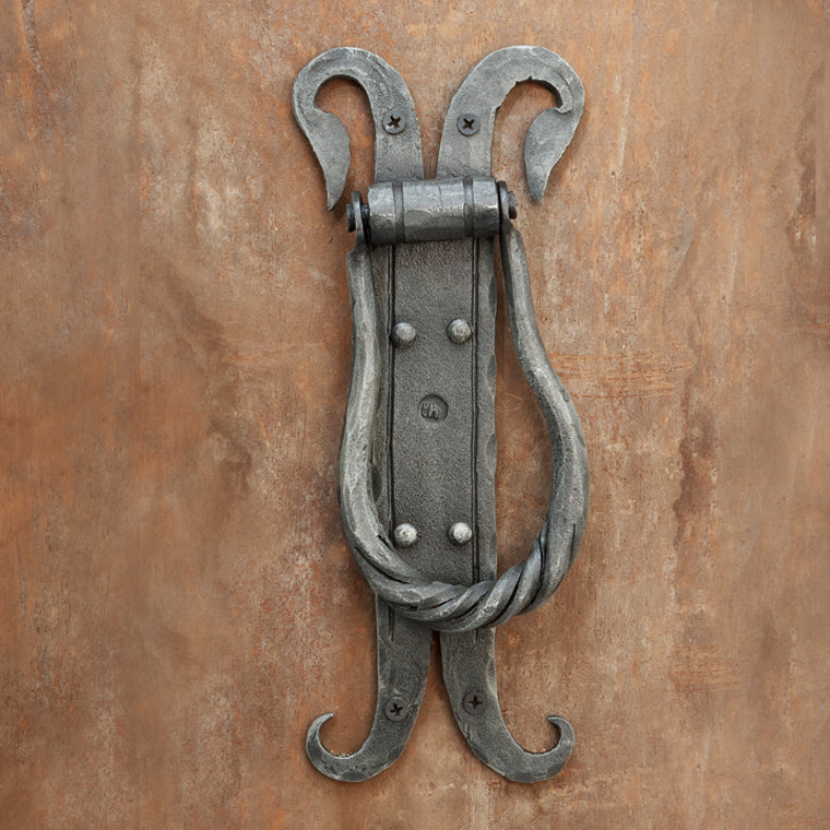 The home Hand Forged Iron Hardware Iron Door Knocker HC-287