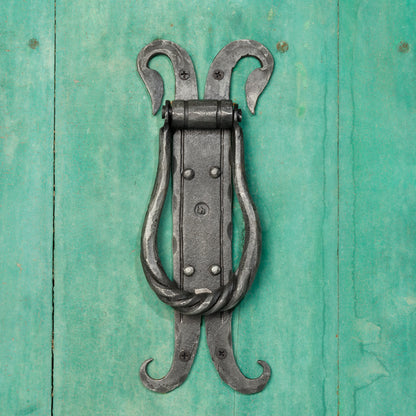The home Hand Forged Iron Hardware Iron Door Knocker HC-287 – image 2