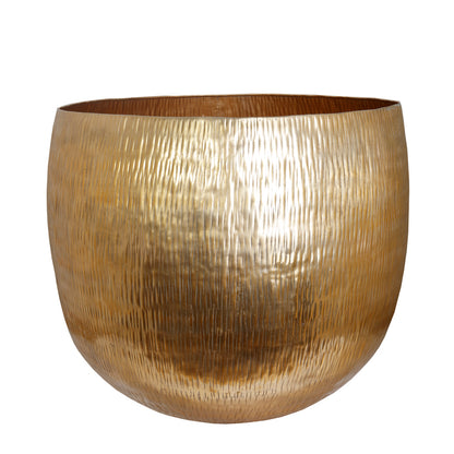 The Home Big Round Planter Gold GD876-A – image 2