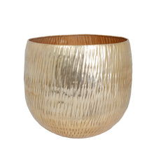 Load image into Gallery viewer, The Home Small Round Planter Gold GD876-E
