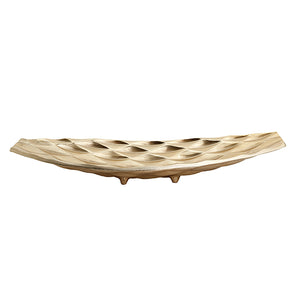 The home Tray Planter Gold GD1479