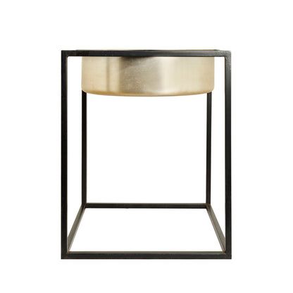 The home Pot with Stand Planter Gold GD1097-B – image 2