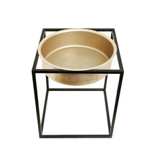 Load image into Gallery viewer, The home Pot with Stand Planter Gold GD1097-B
