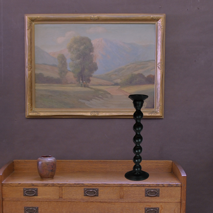 The Home Wooden Candle Stand Big
