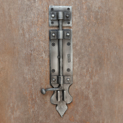 The Home Hand Forged Iron Hardware Iron Tower Bolt HC-1141A
