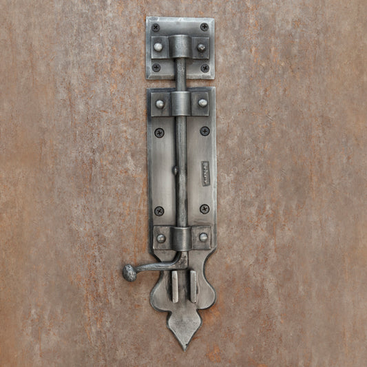 The Home Hand Forged Iron Hardware Iron Tower Bolt HC-1141A