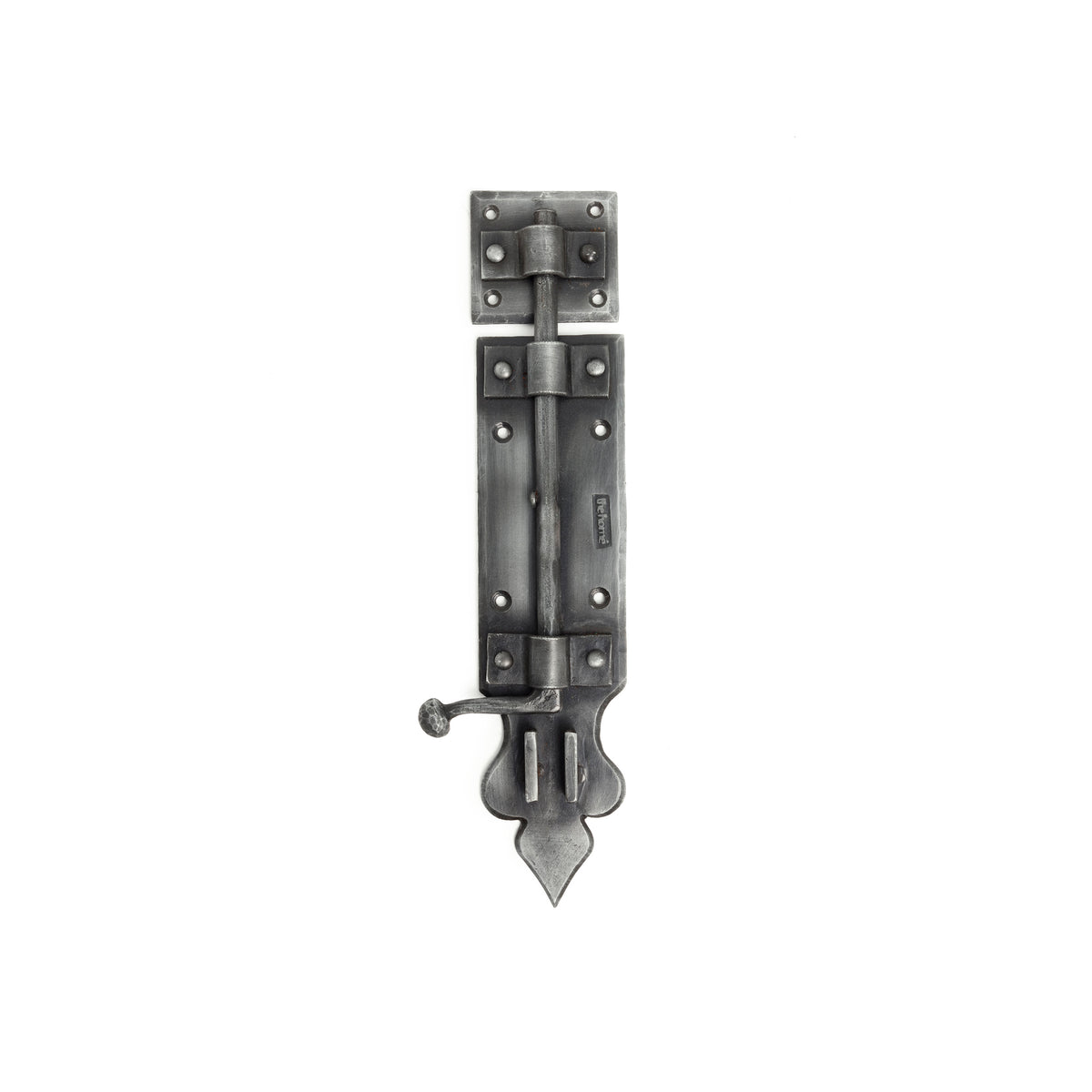 The Home Hand Forged Iron Hardware Iron Tower Bolt HC-1141A – image 2