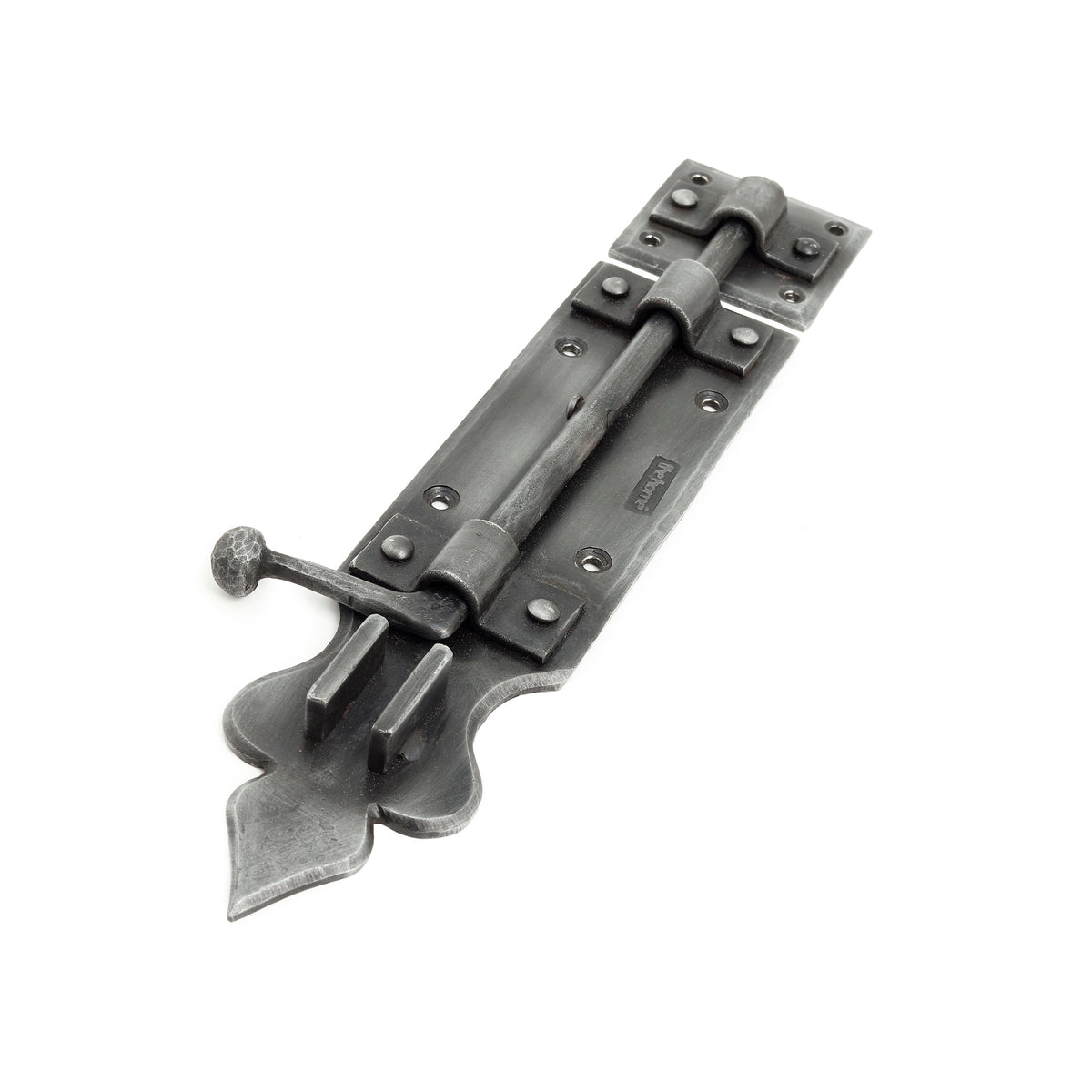 The Home Hand Forged Iron Hardware Iron Tower Bolt HC-1141A – image 3