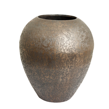 The home Vase Antique Black & Gold 1474-A