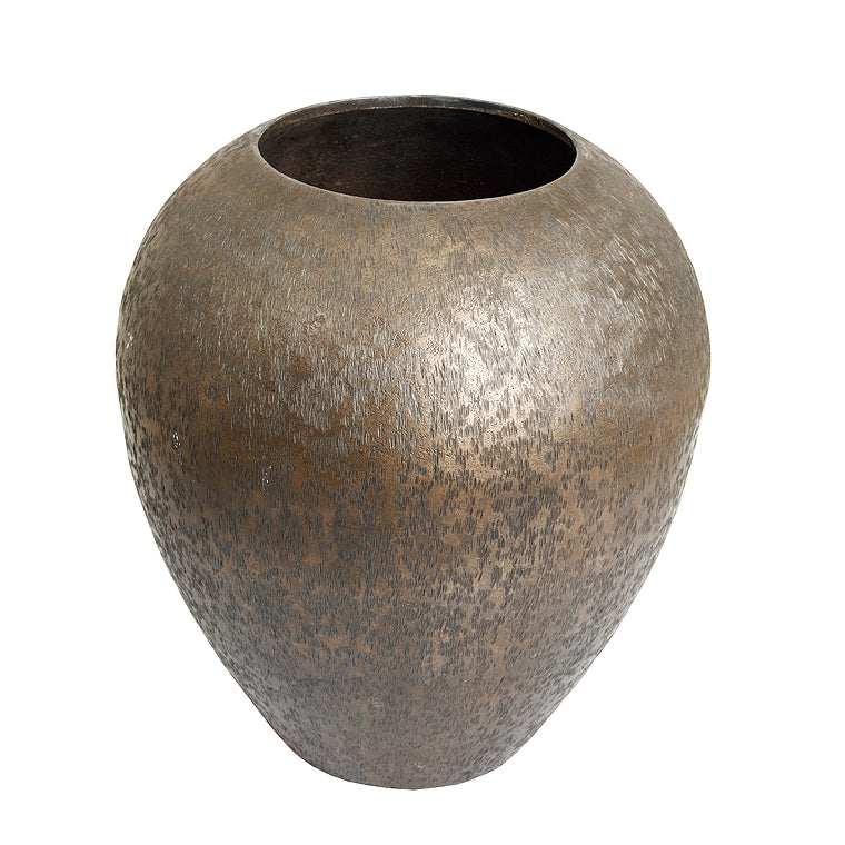 The home Vase Antique Black & Gold 1474-A