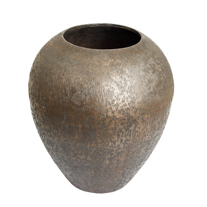 The home Vase Antique Black & Gold 1474-A