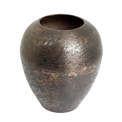 The home Vase Antique Black & Gold 1474-C