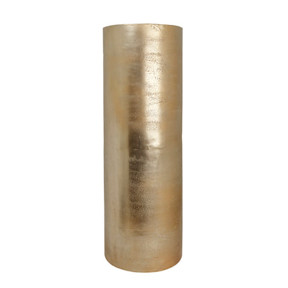 The home Pillar Vase Large Gold GD1652-A