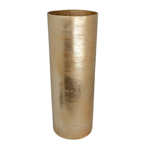 The home Pillar Vase Large Gold GD1652-A