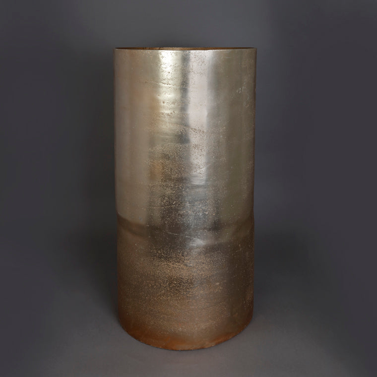 The home Pillar Vase Small Gold GD1652-B