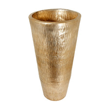 Load image into Gallery viewer, The home Medium Conical Planter Brush Gold GD1032-B
