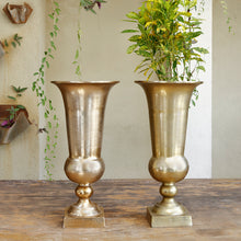 Load image into Gallery viewer, The home Metal Vase Planter Gold GD1399-B

