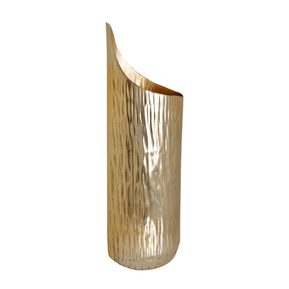 The home Big Wall Vase Hammered Planter Gold GD970-A – image 3