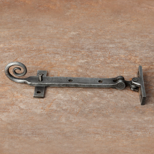 The Home Hand Forged Iron Hardware Iron Window Stay Small HC-868C