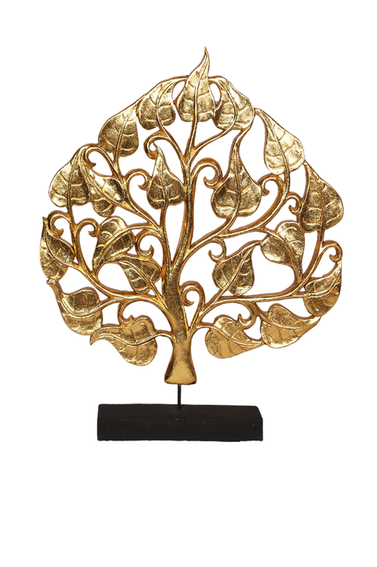 The Home Bodhi Gilded Wood Gold Large